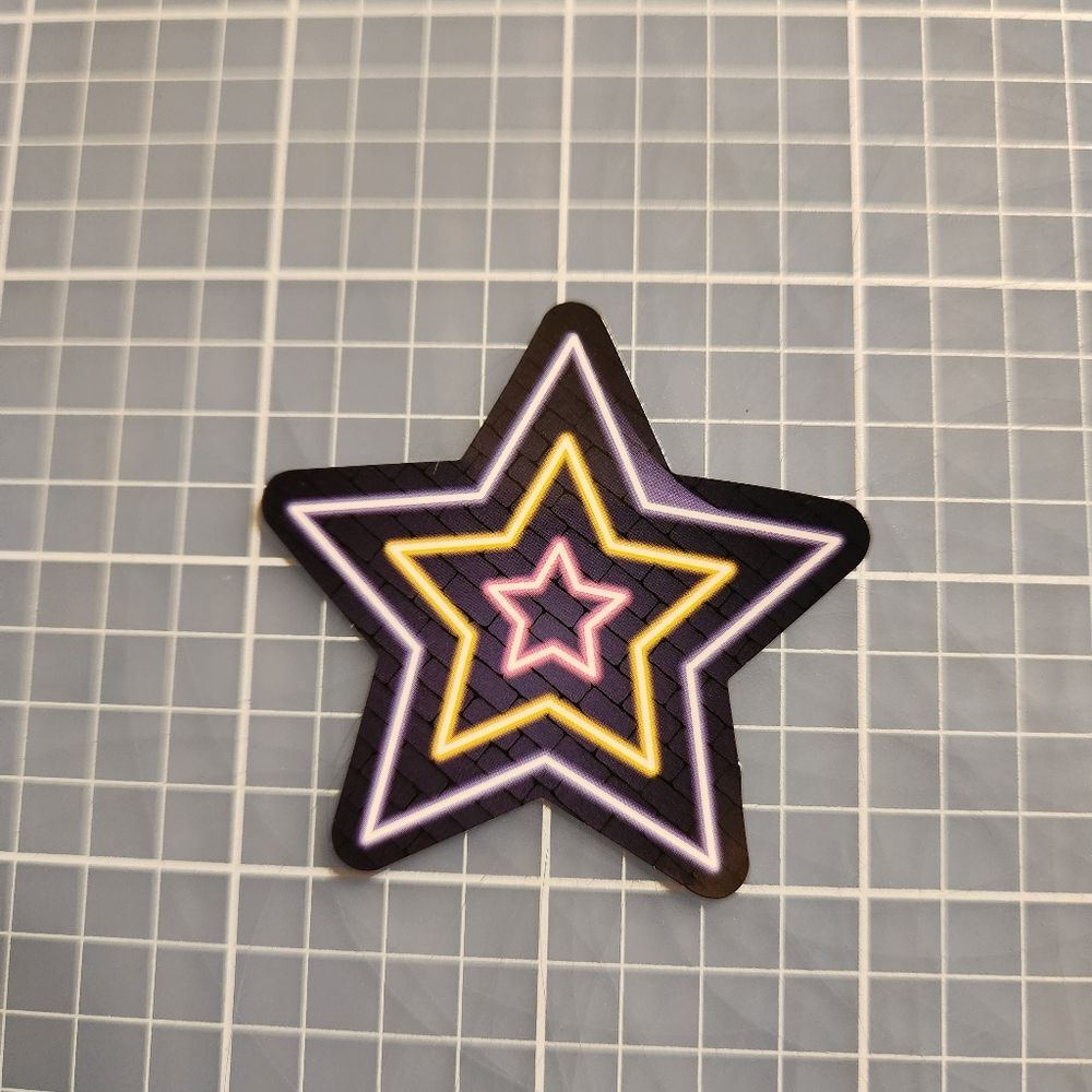 10 for $10 Sticker Neon Cartoon Graffiti  Vibrant Colors
